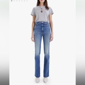 MOTHER Smokin Double Heel in Beyond the Sky, size 28